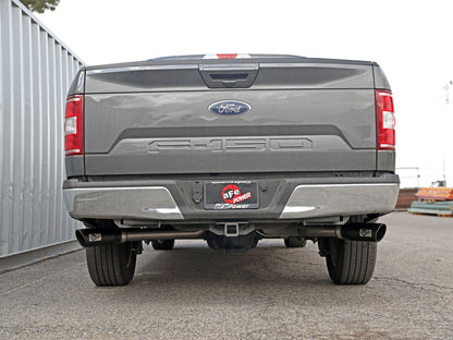 Gemini Xv 3 Inch 304 Stainless Steel Cat-Back Exhaust System w/ Cut-Out Ford F-150 15-20 V6-2.7L (tt)/3.5L (tt)/V8-5.0L aFe Power-16
