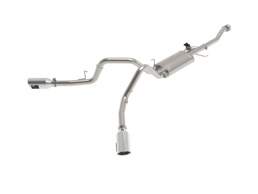 Gemini Xv 3 Inch 304 Stainless Steel Cat-Back Exhaust System w/ Cut-Out Ford F-150 21-26 V6-2.7L (tt)/3.5L (tt)/V8-5.0L aFe Power