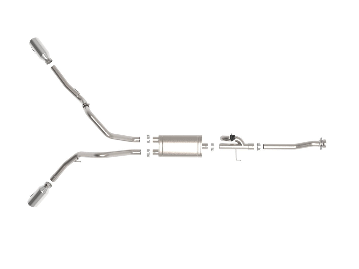 Gemini Xv 3 Inch 304 Stainless Steel Cat-Back Exhaust System w/ Cut-Out Ford F-150 21-26 V6-2.7L (tt)/3.5L (tt)/V8-5.0L aFe Power-5