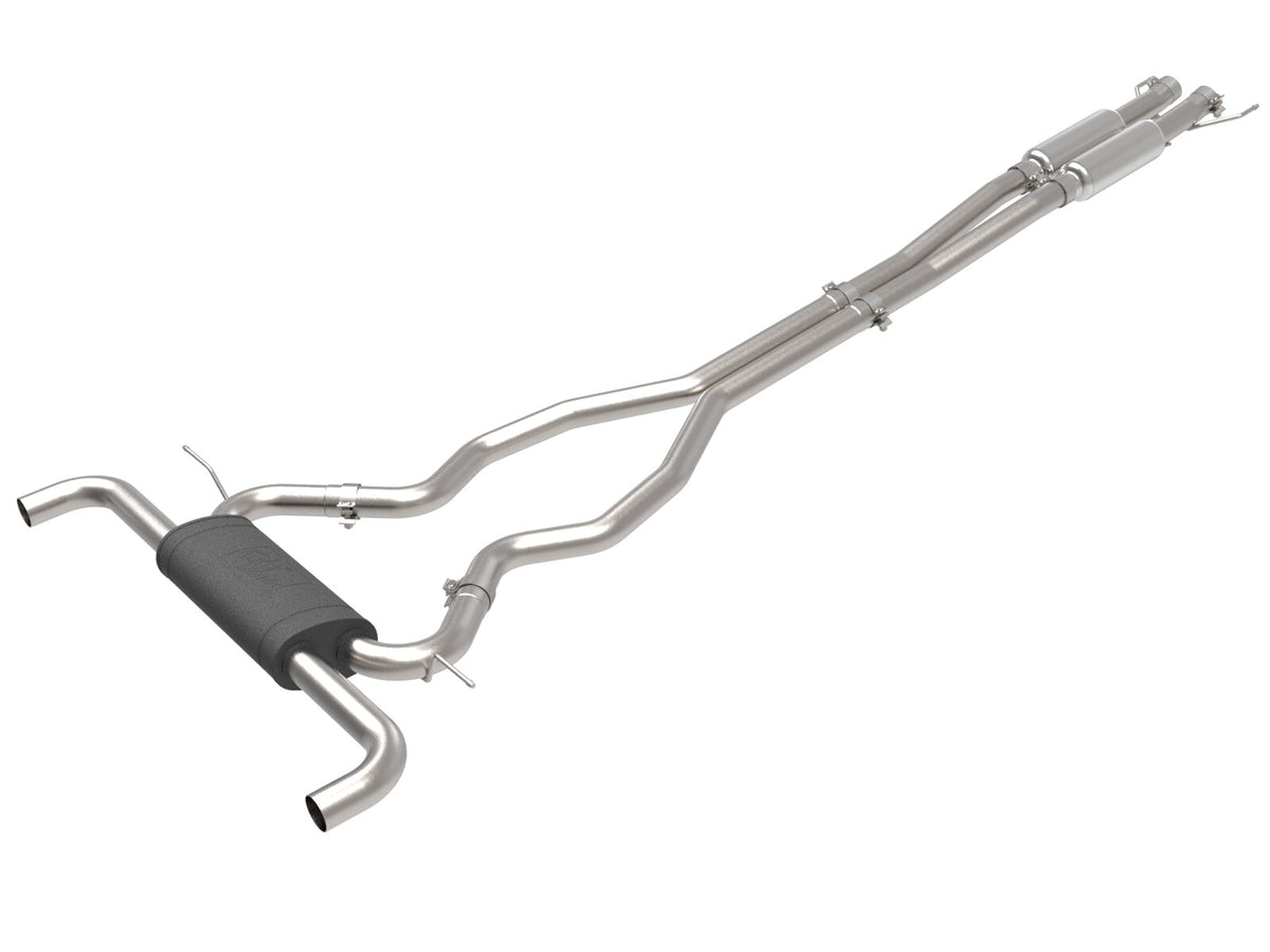 Vulcan Series 2-1/2 Inch 304 Stainless Steel Cat-Back Exhaust System Ford Edge St 19-23 V6-2.7L (tt) aFe Power