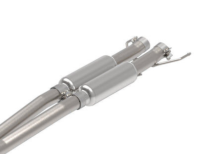 Vulcan Series 2-1/2 Inch 304 Stainless Steel Cat-Back Exhaust System Ford Edge St 19-23 V6-2.7L (tt) aFe Power-2