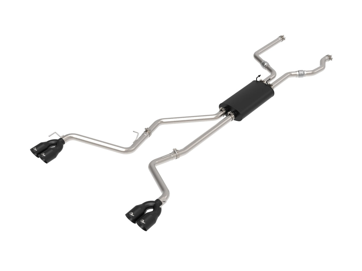 Mach Force-Xp 304 Stainless Steel Cat-Back Exhaust System w/ Tip Ford Explorer St 20-26 V6-3.0L (tt) aFe Power-5