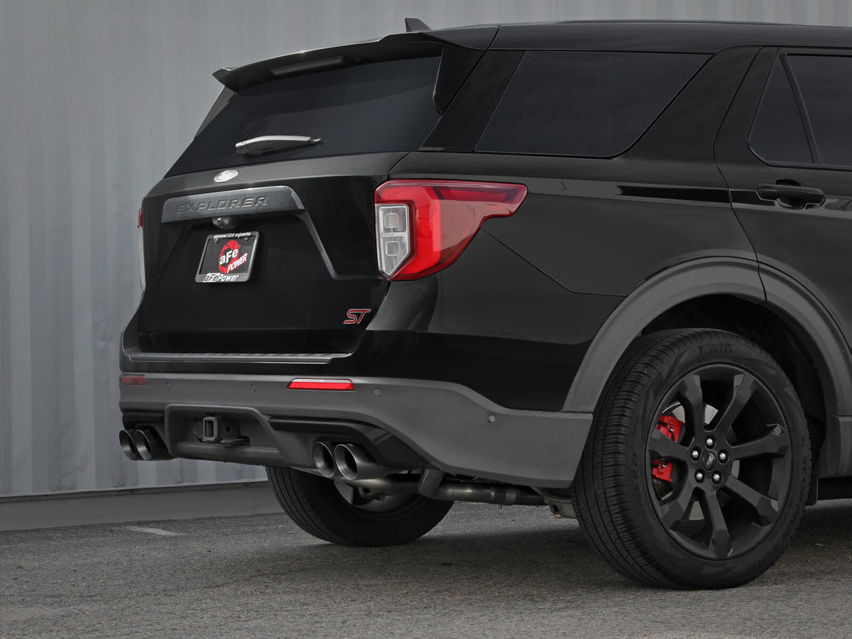 Mach Force-Xp 304 Stainless Steel Cat-Back Exhaust System w/ Tip Ford Explorer St 20-26 V6-3.0L (tt) aFe Power-7