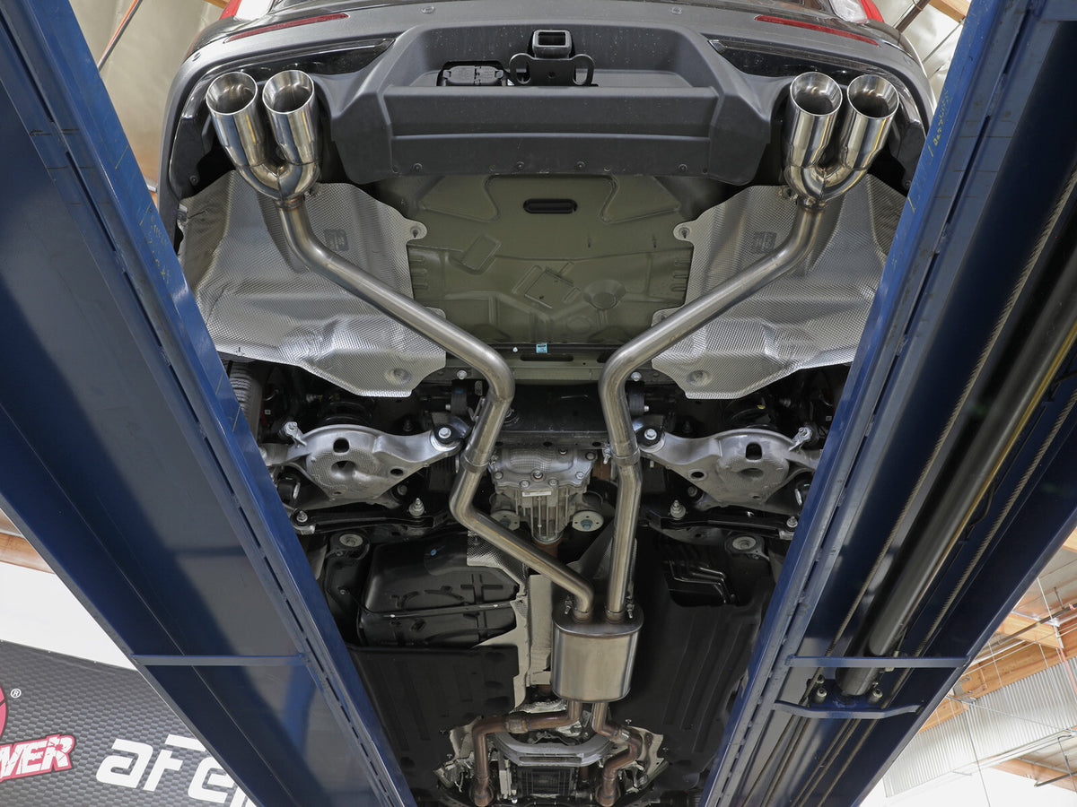 Mach Force-Xp 304 Stainless Steel Cat-Back Exhaust System w/ Tip Ford Explorer St 20-26 V6-3.0L (tt) aFe Power-9