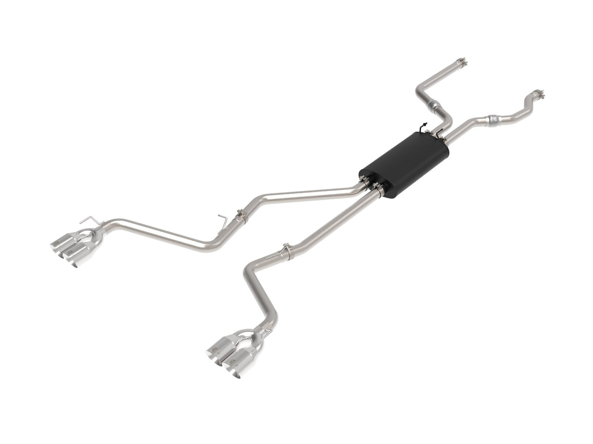 Mach Force-Xp 304 Stainless Steel Cat-Back Exhaust System w/ Tip Ford Explorer St 20-26 V6-3.0L (tt) aFe Power