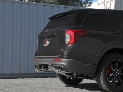 Mach Force-Xp 304 Stainless Steel Cat-Back Exhaust System w/ Tip Ford Explorer St 20-26 V6-3.0L (tt) aFe Power-2