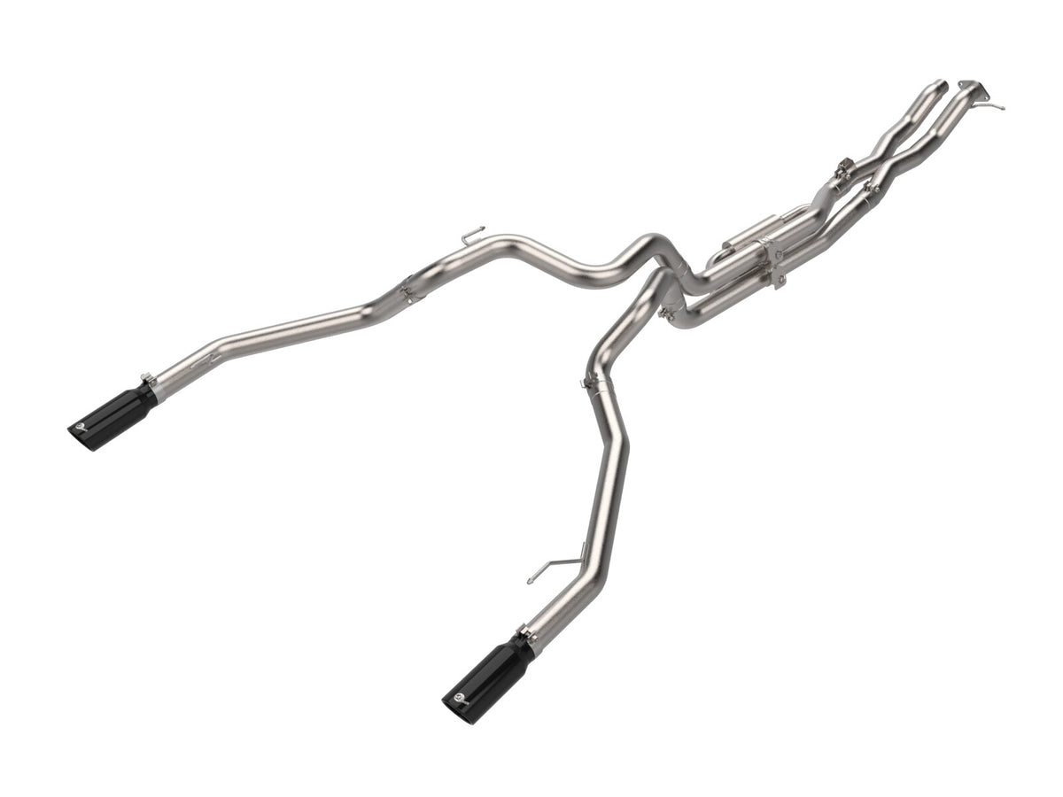 Vulcan Series 3 Inch 304 Stainless Steel Cat-Back Exhaust System w/ Tip Ford Ranger Raptor 24-26 V6-3.0L (tt) aFe Power-7