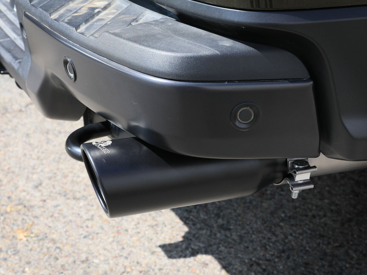 Vulcan Series 3 Inch 304 Stainless Steel Cat-Back Exhaust System w/ Tip Ford Ranger Raptor 24-26 V6-3.0L (tt) aFe Power-12