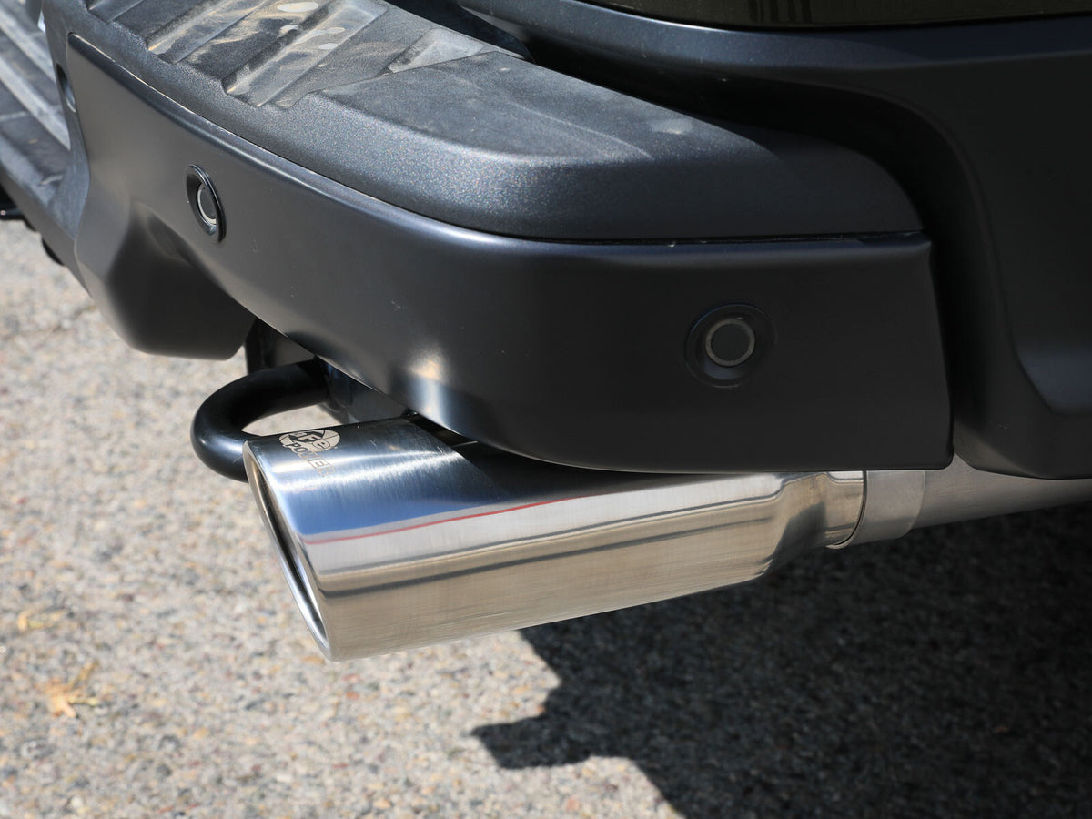 Vulcan Series 3 Inch 304 Stainless Steel Cat-Back Exhaust System w/ Tip Ford Ranger Raptor 24-26 V6-3.0L (tt) aFe Power-5
