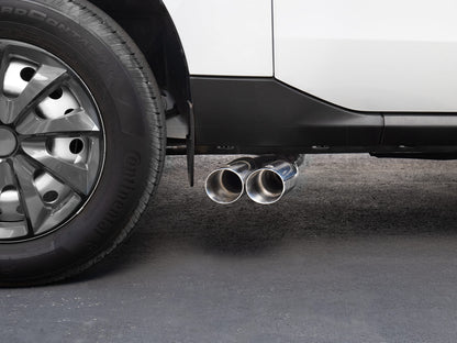 Rebel Series 2-1/2 Inch 304 Stainless Steel Cat-Back Exhaust w/ Polished Tip Ford Maverick 22-26 L4-2.5L FWD aFe Power-4