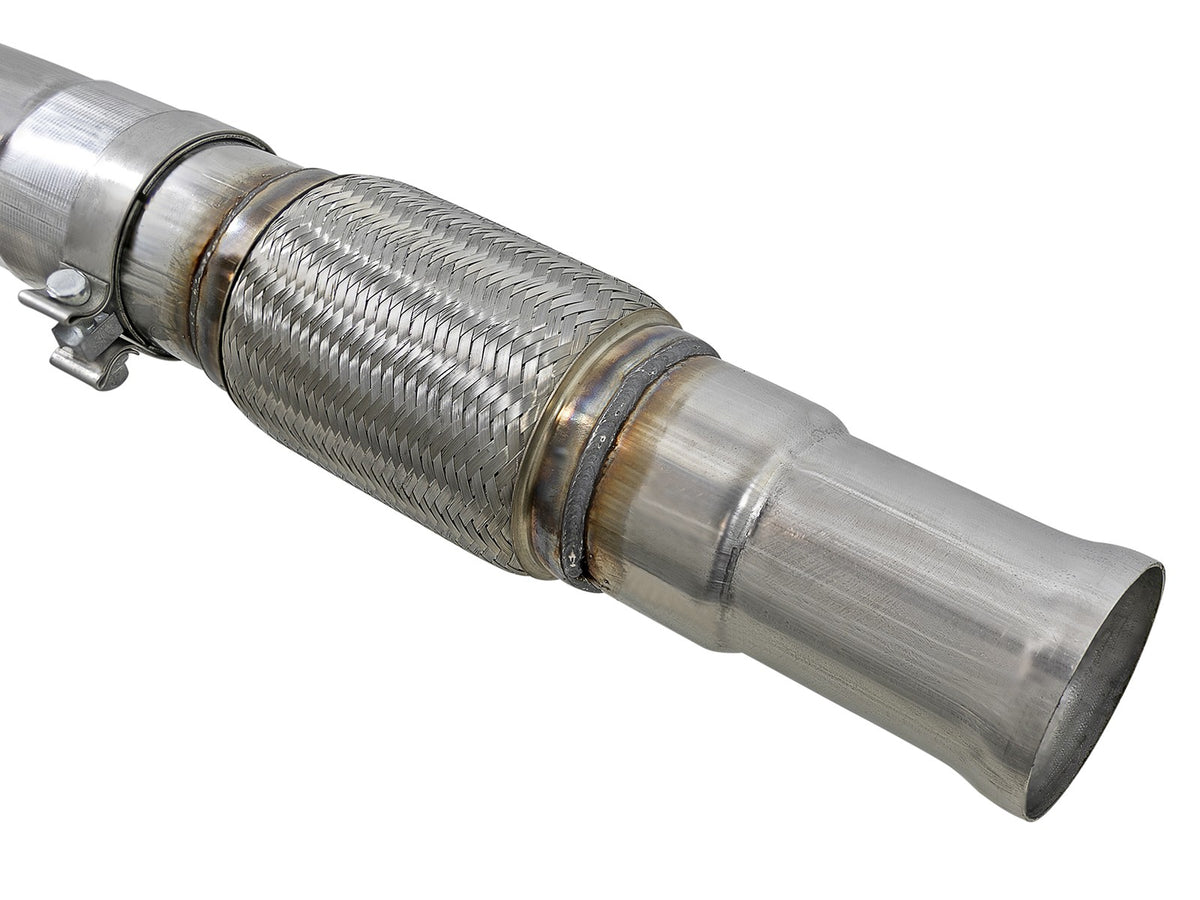 Vulcan Series 304 Stainless Steel Cat-Back Exhaust System w/o Tip GM Silverado/Sierra 1500 19-26 V8-6.2L aFe Power-3
