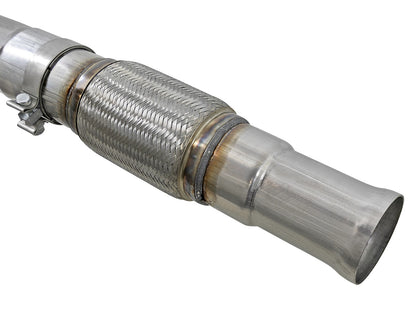 Vulcan Series 304 Stainless Steel Cat-Back Exhaust System w/o Tip GM Silverado/Sierra 1500 19-26 V8-6.2L aFe Power-3