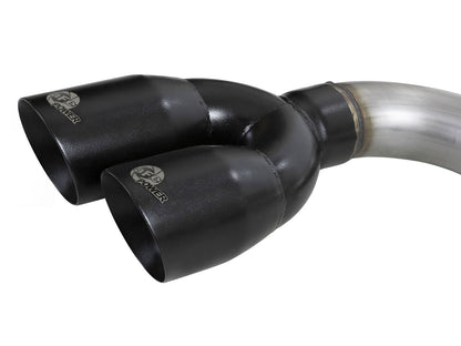 Vulcan Series 3 Inch 304 Stainless Steel Cat-Back Exhaust System w/ Tips GM Silverado/Sierra 1500 19-26 L4-2.7L (t) aFe Power-7