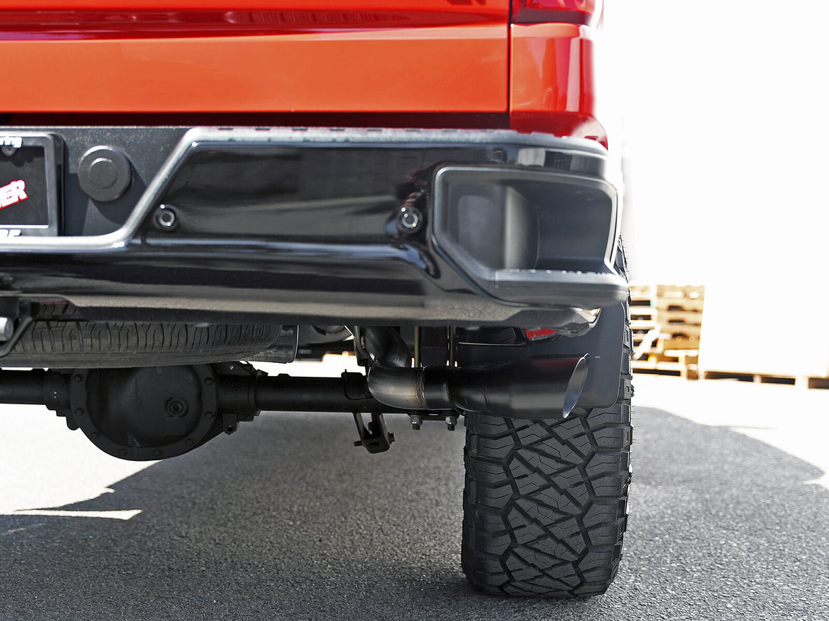 Vulcan Series 3 Inch 304 Stainless Steel Cat-Back Exhaust System w/ Tips GM Silverado/Sierra 1500 19-26 L4-2.7L (t) aFe Power-9