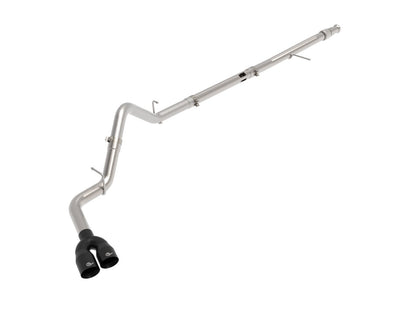 Rebel Xd Series 3 Inch 304 Stainless Steel Dpf-Back Exhaust w/Dual Tips GM Trucks 20-22 L6-3.0L (td) LM2 aFe Power-6