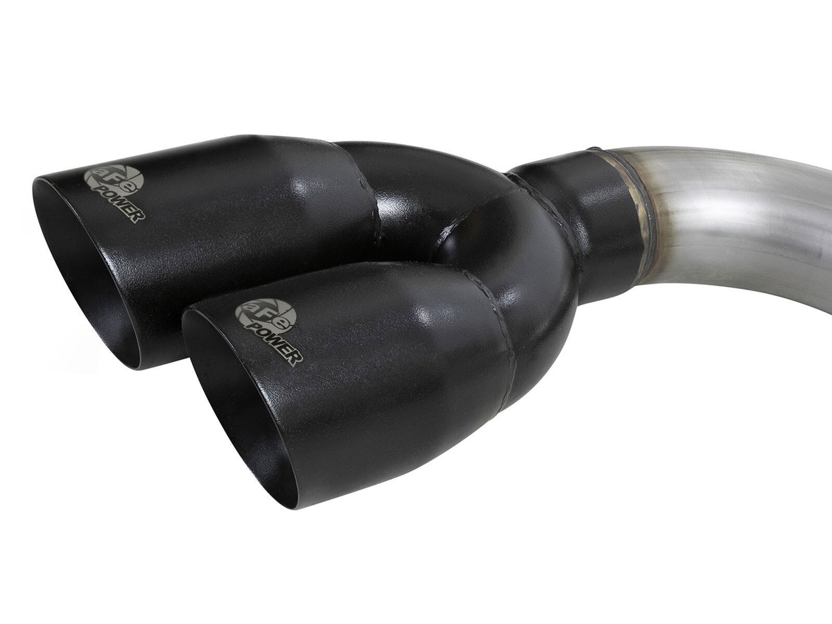 Rebel Xd Series 3 Inch 304 Stainless Steel Dpf-Back Exhaust w/Dual Tips GM Trucks 20-22 L6-3.0L (td) LM2 aFe Power-7