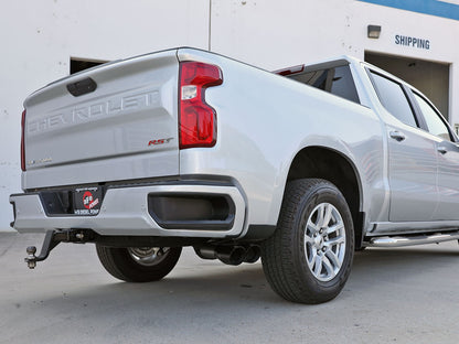 Rebel Xd Series 3 Inch 304 Stainless Steel Dpf-Back Exhaust w/Dual Tips GM Trucks 20-22 L6-3.0L (td) LM2 aFe Power-10