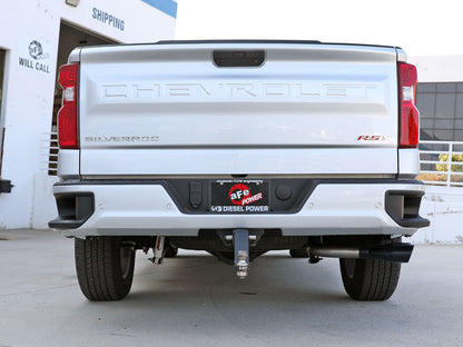 Rebel Xd Series 3 Inch 304 Stainless Steel Dpf-Back Exhaust w/Dual Tips GM Trucks 20-22 L6-3.0L (td) LM2 aFe Power-11