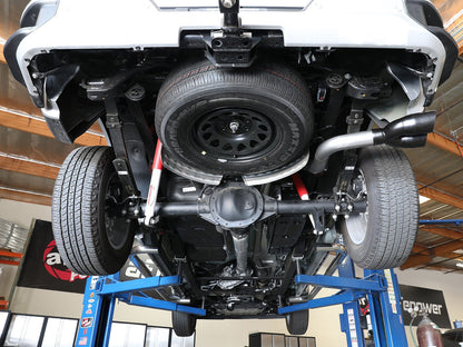 Rebel Xd Series 3 Inch 304 Stainless Steel Dpf-Back Exhaust w/Dual Tips GM Trucks 20-22 L6-3.0L (td) LM2 aFe Power-12