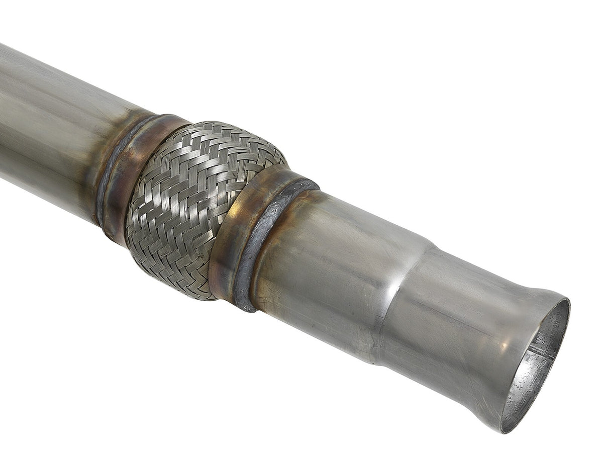 Rebel Xd Series 3 Inch 304 Stainless Steel Dpf-Back Exhaust w/Dual Tips GM Trucks 20-22 L6-3.0L (td) LM2 aFe Power-1
