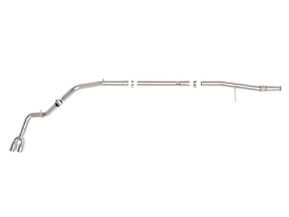 Rebel Xd Series 3 Inch 304 Stainless Steel Dpf-Back Exhaust w/Dual Tips GM Trucks 20-22 L6-3.0L (td) LM2 aFe Power-2