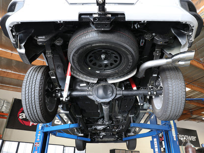 Rebel Xd Series 3 Inch 304 Stainless Steel Dpf-Back Exhaust w/Dual Tips GM Trucks 20-22 L6-3.0L (td) LM2 aFe Power-5