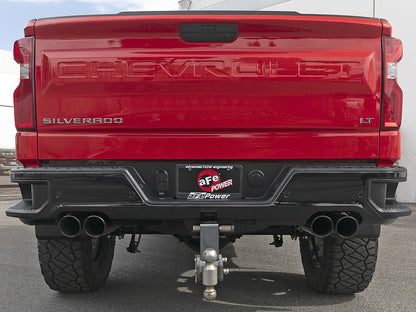 Vulcan Series 3 Inch 304 Stainless Steel Dpf-Back Exhaust System w/ Tip GM Trucks 20-22 L6-3.0L (td) LM2 aFe Power-11