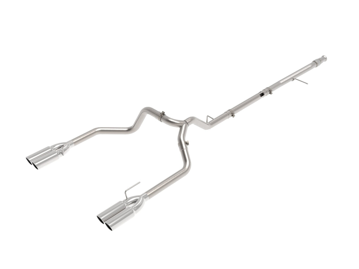 Vulcan Series 3 Inch 304 Stainless Steel Dpf-Back Exhaust System w/ Tip GM Trucks 20-22 L6-3.0L (td) LM2 aFe Power