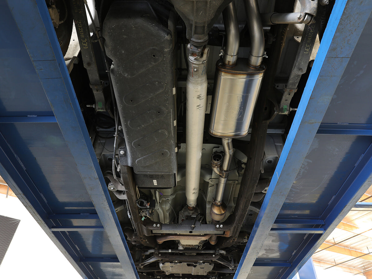 Gemini Xv 3 Inch 304 Stainless Steel Cat-Back Exhaust System w/ Cut-Out GM Trucks 09-18 V6-4.3/V8-4.8/5.3L Passenger and Driver Side Exit Location aFe Power-7