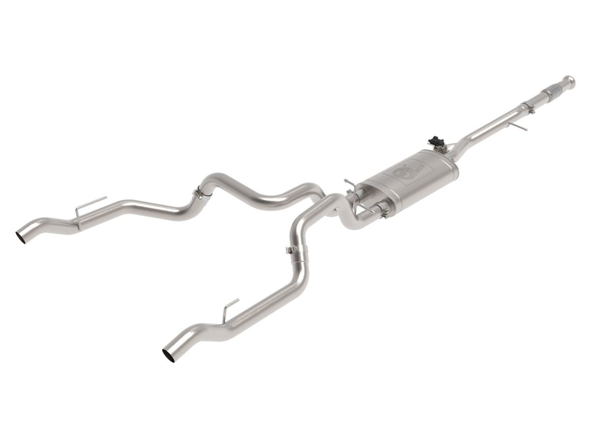 Gemini Xv 3 Inch 304 Stainless Steel Cat-Back Exhaust System w/ Cut-Out GM Silverado/Sierra 1500 19-26 V8-5.3L aFe Power-18