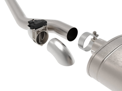 Gemini Xv 3 Inch 304 Stainless Steel Cat-Back Exhaust System w/ Cut-Out GM Silverado/Sierra 1500 19-26 V8-5.3L aFe Power-19