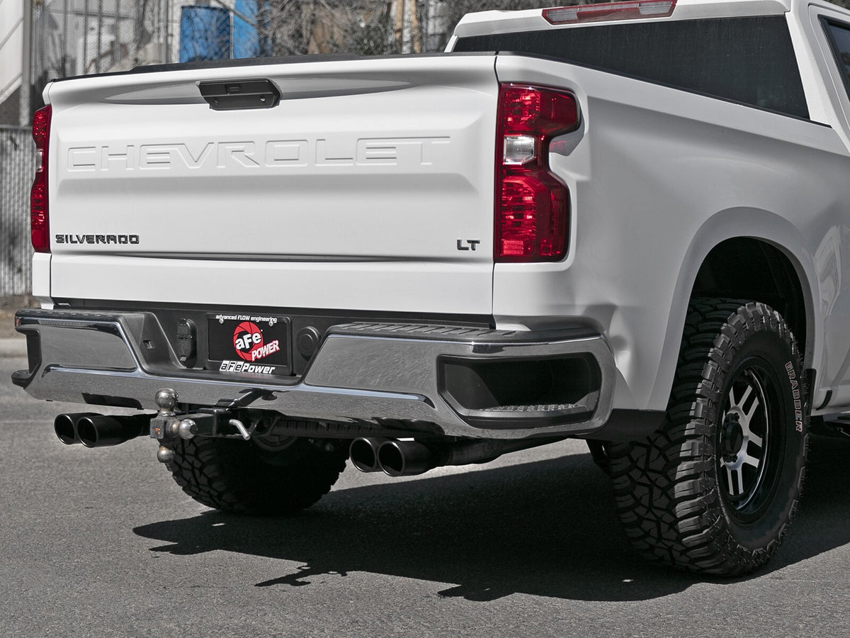 Gemini Xv 3 Inch 304 Stainless Steel Cat-Back Exhaust System w/ Cut-Out GM Silverado/Sierra 1500 19-26 V8-5.3L aFe Power-15