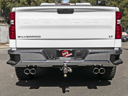 Gemini Xv 3 Inch 304 Stainless Steel Cat-Back Exhaust System w/ Cut-Out GM Silverado/Sierra 1500 19-26 V8-5.3L aFe Power-7