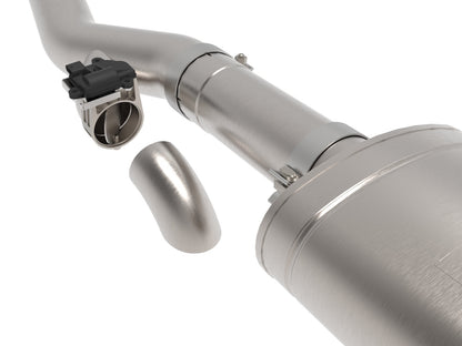 Gemini Xv 3 Inch 304 Stainless Steel Cat-Back Hi-Tuck Exhaust System w/ Cut-Out GM Silverado/Sierra 1500 19-26 V8-6.2L aFe Power-1