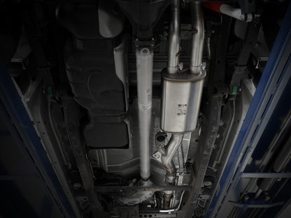Gemini Xv 3 Inch 304 Stainless Steel Cat-Back Hi-Tuck Exhaust System w/ Cut-Out GM Silverado/Sierra 1500 19-26 V8-6.2L aFe Power-6