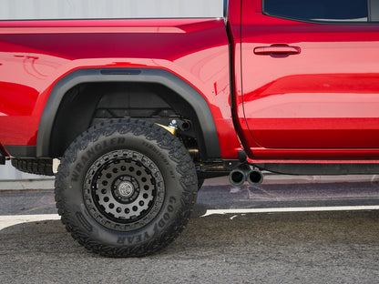 Rebel Series 3 Inch 304 Stainless Steel Cat-Back Exhaust System w/ Tip GM Colorado/Canyon 23-26 L4-2.7L (t) aFe Power-2