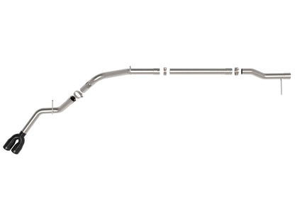 Rebel Xd Series 3 Inch 304 Stainless Steel Dpf-Back Exhaust w/Dual Tips GM Trucks 23-26 L6-3.0L (td) LZ0 aFe Power-6