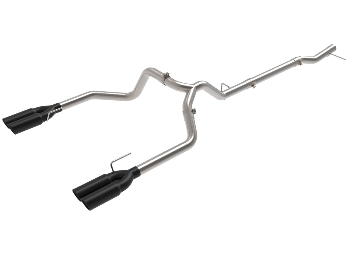 Vulcan Series 3 Inch 304 Stainless Steel Dpf-Back Exhaust System w/ Tip GM Trucks 23-26 L6-3.0L (td) LZ0 aFe Power-5