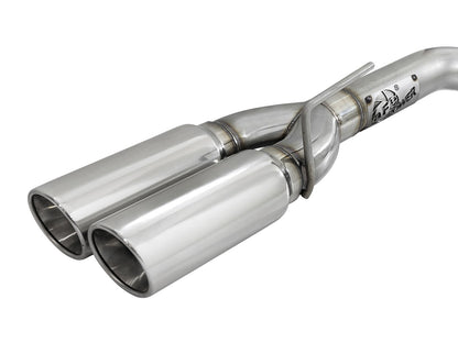 Vulcan Series 3 Inch 304 Stainless Steel Dpf-Back Exhaust System w/ Tip GM Trucks 23-26 L6-3.0L (td) LZ0 aFe Power-1