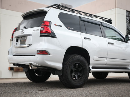 Mach Force-Xp Cat-Back 304 Stainlees Steel Exhaust System w/ Polished Tip Lexus GX460 10-23 V8-4.6L aFe Power-3