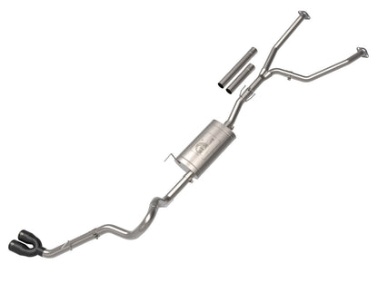 Vulcan Series 2-1/2 Inch to 3 Inch Stainless Steel Cat-Back Exhaust System Toyota Tundra 22-26 V6-3.4L (tt) aFe Power-3