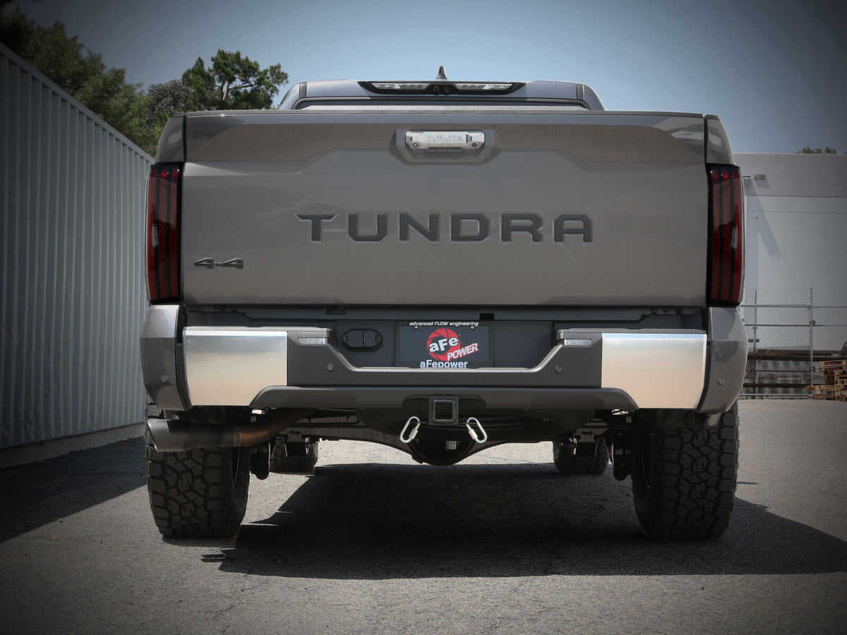 Vulcan Series 2-1/2 Inch to 3 Inch Stainless Steel Cat-Back Exhaust System Toyota Tundra 22-26 V6-3.4L (tt) aFe Power-6