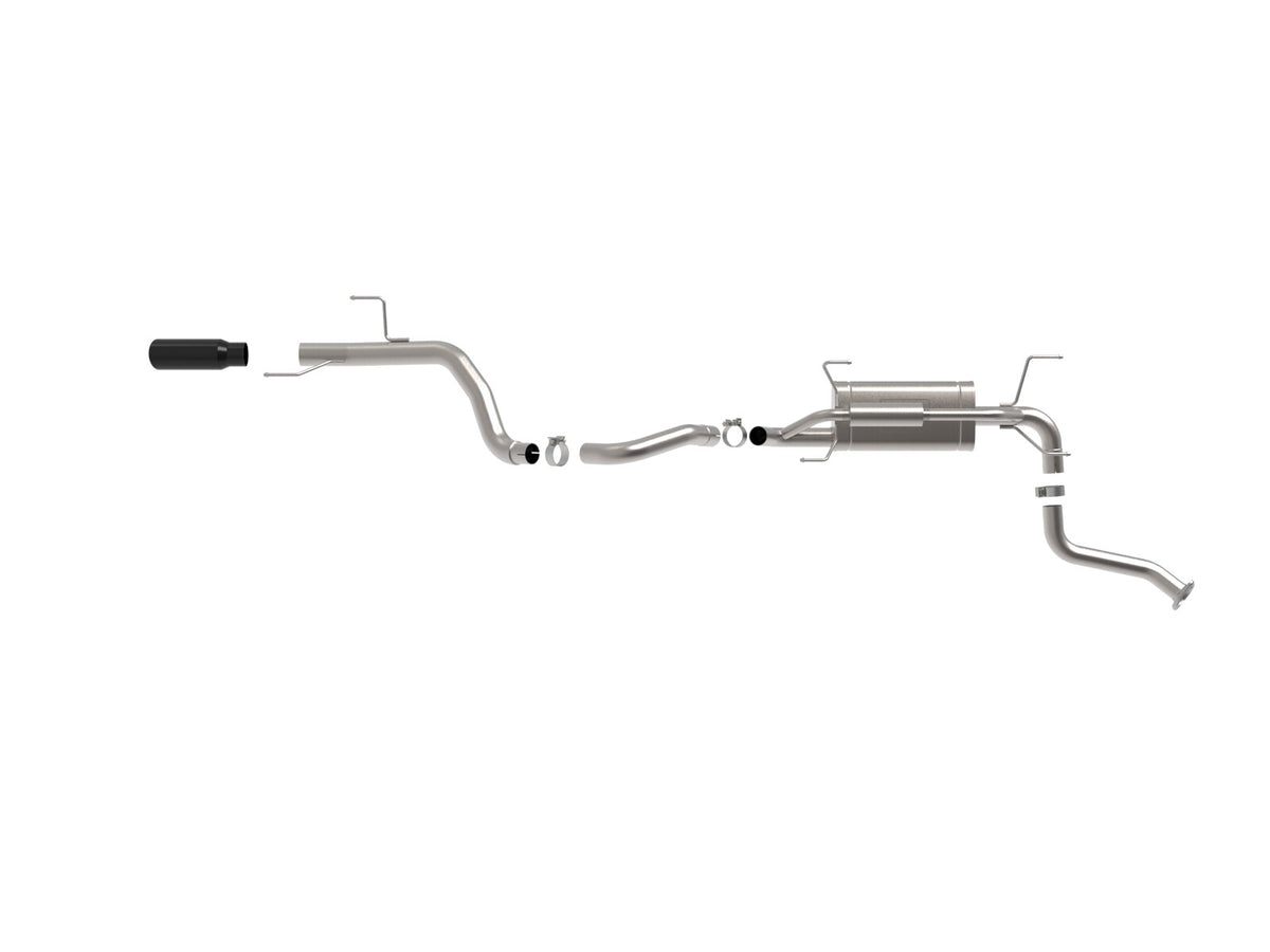 Vulcan Series 2-1/2 Inch Stainless Steel Cat-Back Exhaust w/ Tip Toyota 4Runner 25-26 L4-2.4L (t) aFe Power-8