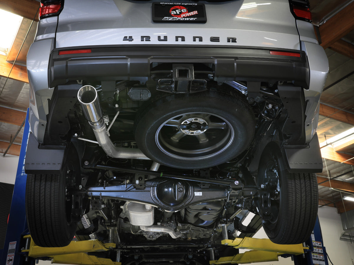 Vulcan Series 2-1/2 Inch Stainless Steel Cat-Back Exhaust w/ Tip Toyota 4Runner 25-26 L4-2.4L (t) aFe Power-5