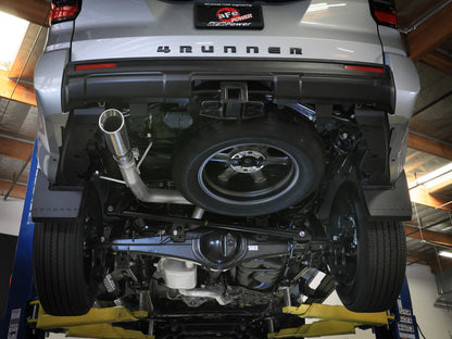 Vulcan Series 2-1/2 Inch Stainless Steel Cat-Back Exhaust w/ Tip Toyota 4Runner 25-26 L4-2.4L (t) aFe Power-5