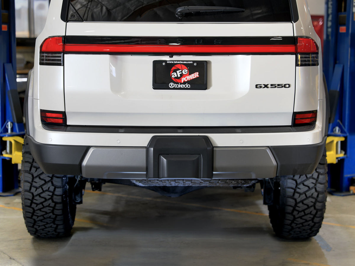 Vulcan Series 2-1/2 Inch to 3 Inch Stainless Steel Cat-Back Hi-Tuck Exhaust System Lexus GX550 24-26 V6-3.4L (tt) aFe Power-3