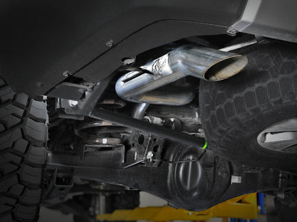 Vulcan Series 2-1/2 Inch to 3 Inch Stainless Steel Cat-Back Hi-Tuck Exhaust System Lexus GX550 24-26 V6-3.4L (tt) aFe Power-4