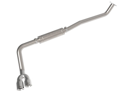 Rebel Series 3 Inch 304 Stainless Steel Middle-Side Exit Exhaust System Polished Toyota Hilux 15-26 L4-2.4/2.8L (td) aFe Power