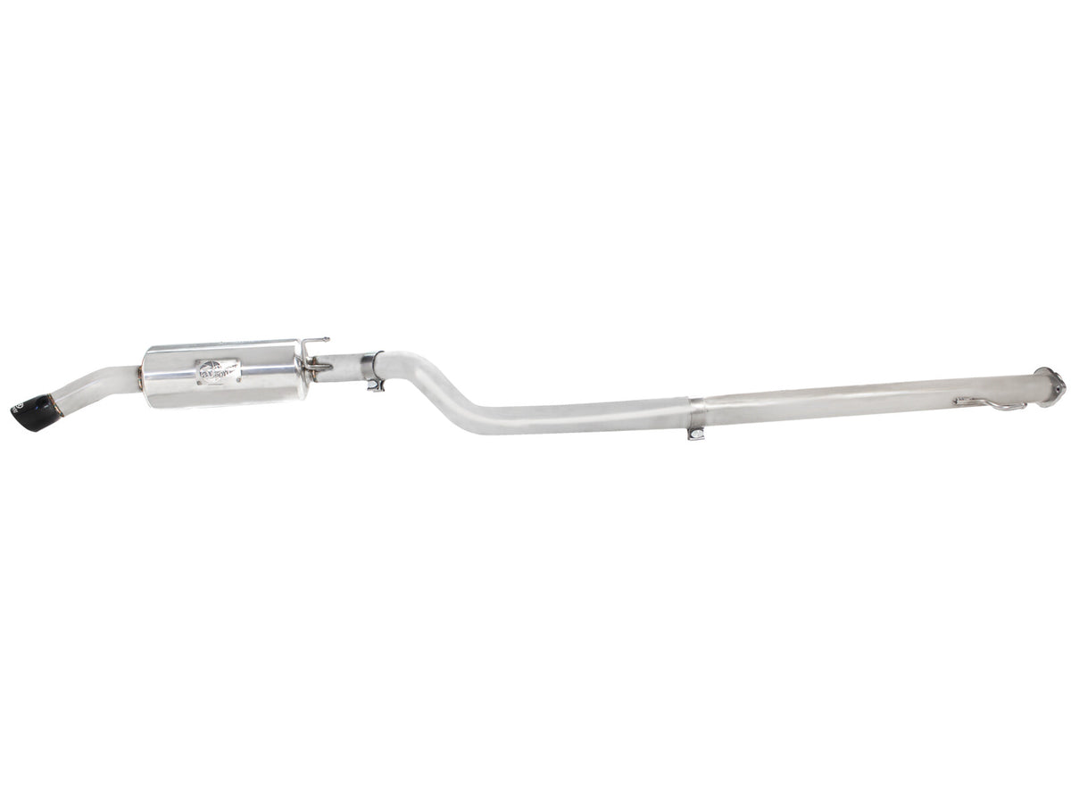 Takeda 2-1/2 Inch 304 Stainless Steel Cat-Back Exhaust System w/ Tip Nissan Juke 11-14 L4-1.6L (t) aFe Power-7