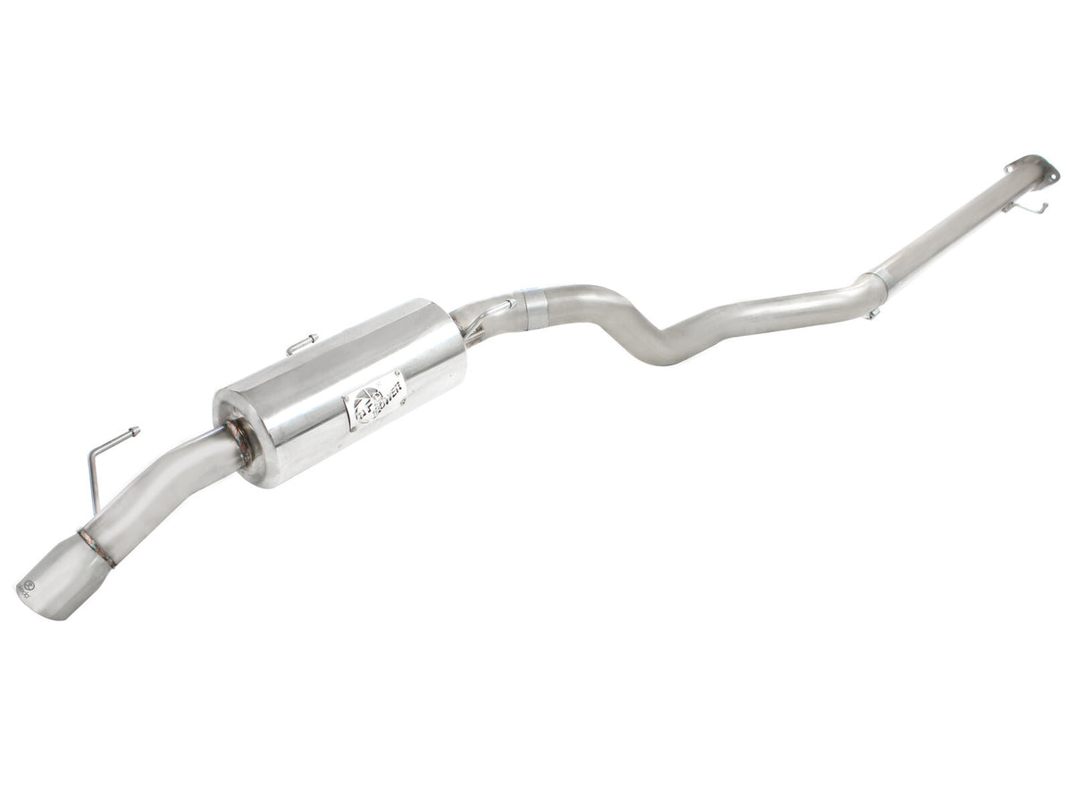 Takeda 2-1/2 Inch 304 Stainless Steel Cat-Back Exhaust System w/ Tip Nissan Juke 11-14 L4-1.6L (t) aFe Power